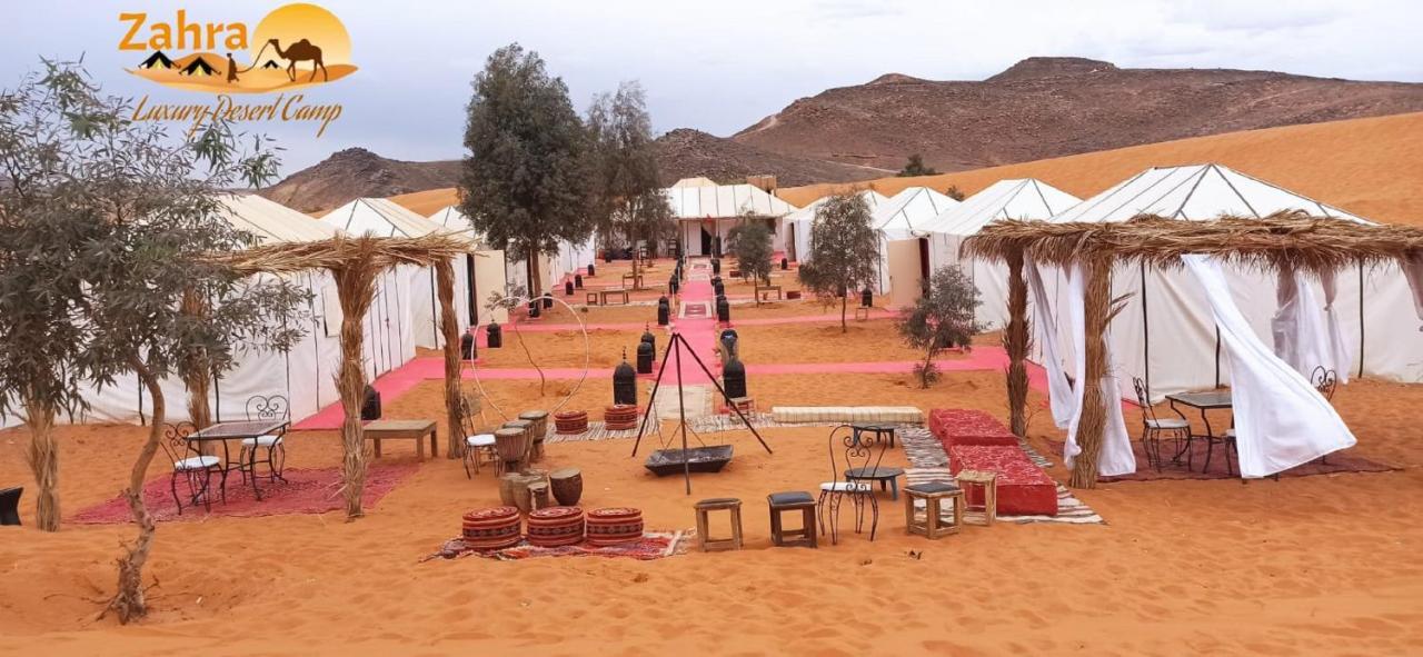 Hotel Zahra Luxury Desert Camp Merzouga Exteriér fotografie